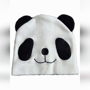 Panda Beanie Hat With Ears